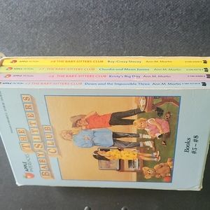 Vintage 1991 Baby-Sitters Club Book Set #5-8